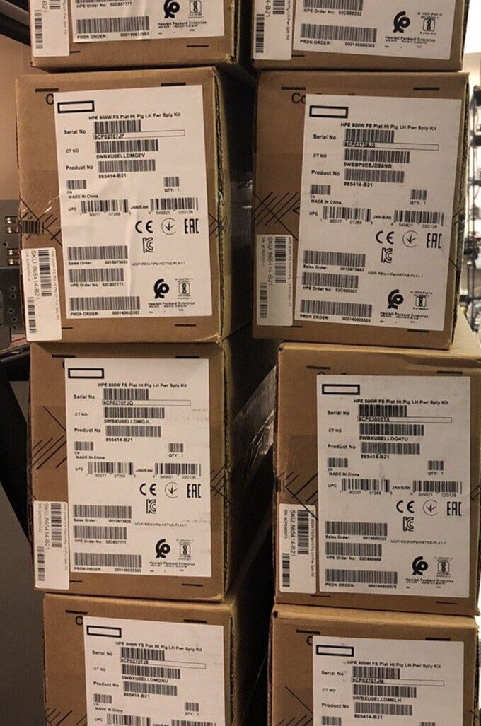 New Sealed HP 1600W Flex Slot Platinum Low Halogen Power Supply 200V-240V AC PSU