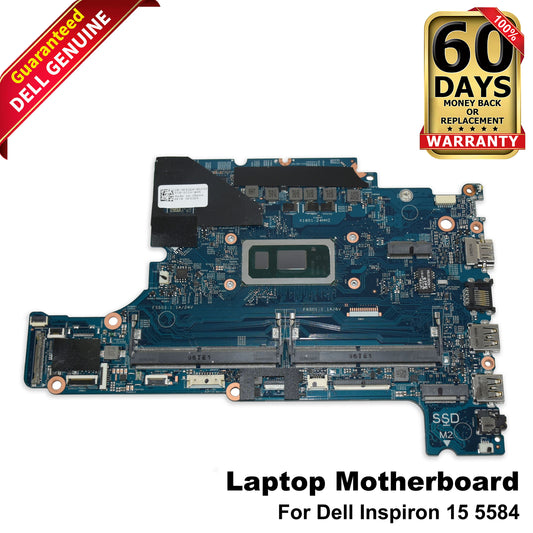 Genuine Dell Inspiron 5584 Core i5-8265U Quad-Core 1.6GHz DDR4 Motherboard F62D6