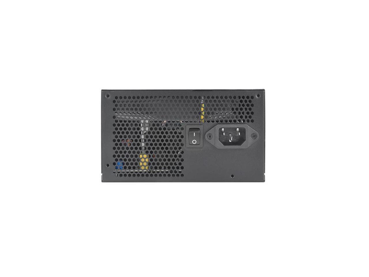 Smart W3 Series 80Plus Certified 500W Power Supply; ATX v3.1 Spec; 120mm FDB Fan