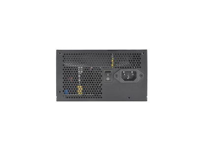Smart W3 Series 80Plus Certified 500W Power Supply; ATX v3.1 Spec; 120mm FDB Fan