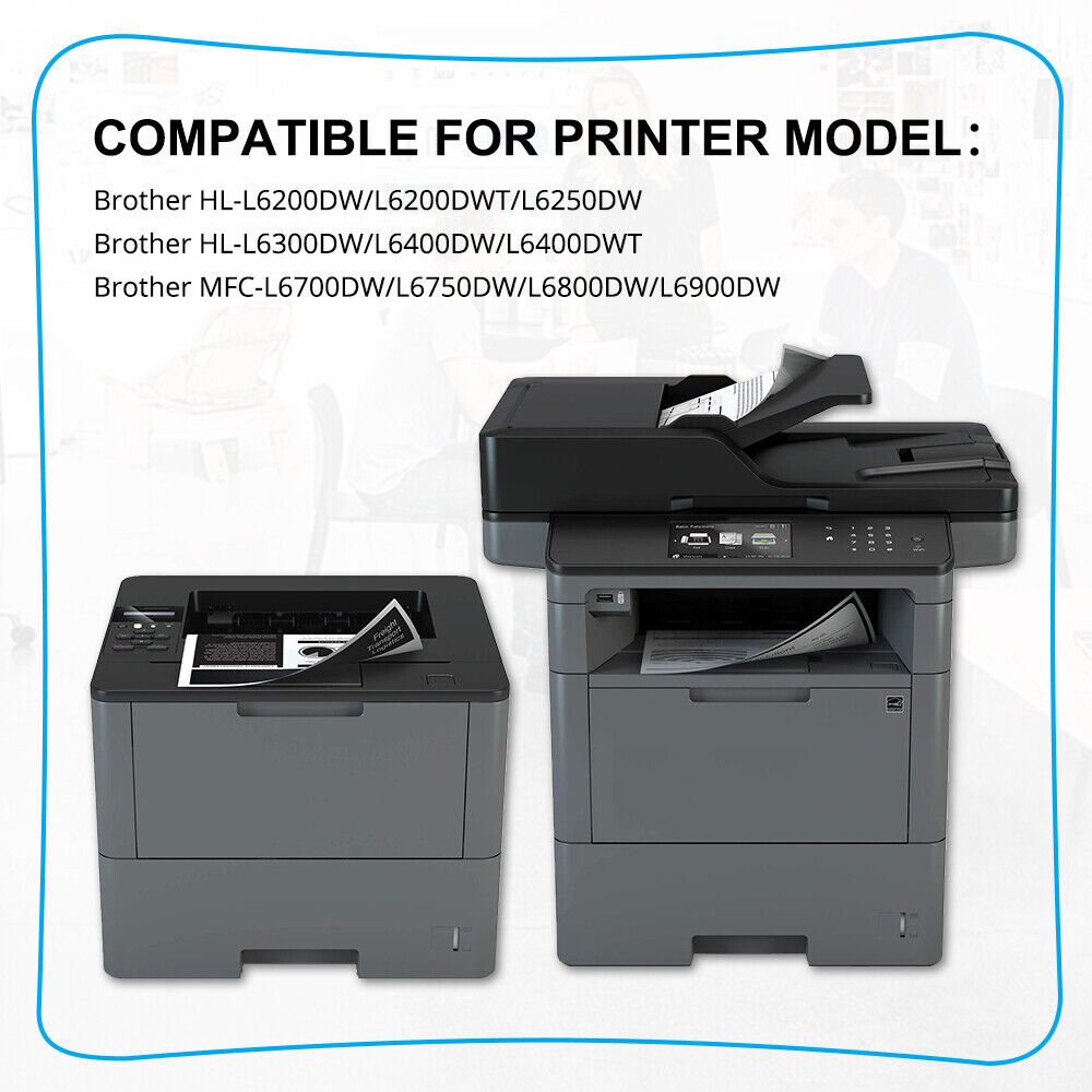 8PK Toner Compatible With Brother TN880 HL-L6200DW MFC-L6700DW DCP-L6600DW L5900