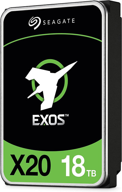 Seagate Exos X20 ST18000NM003D 18TB SATA 6Gb/s 7200 3.5" Enterprise Hard Drive
