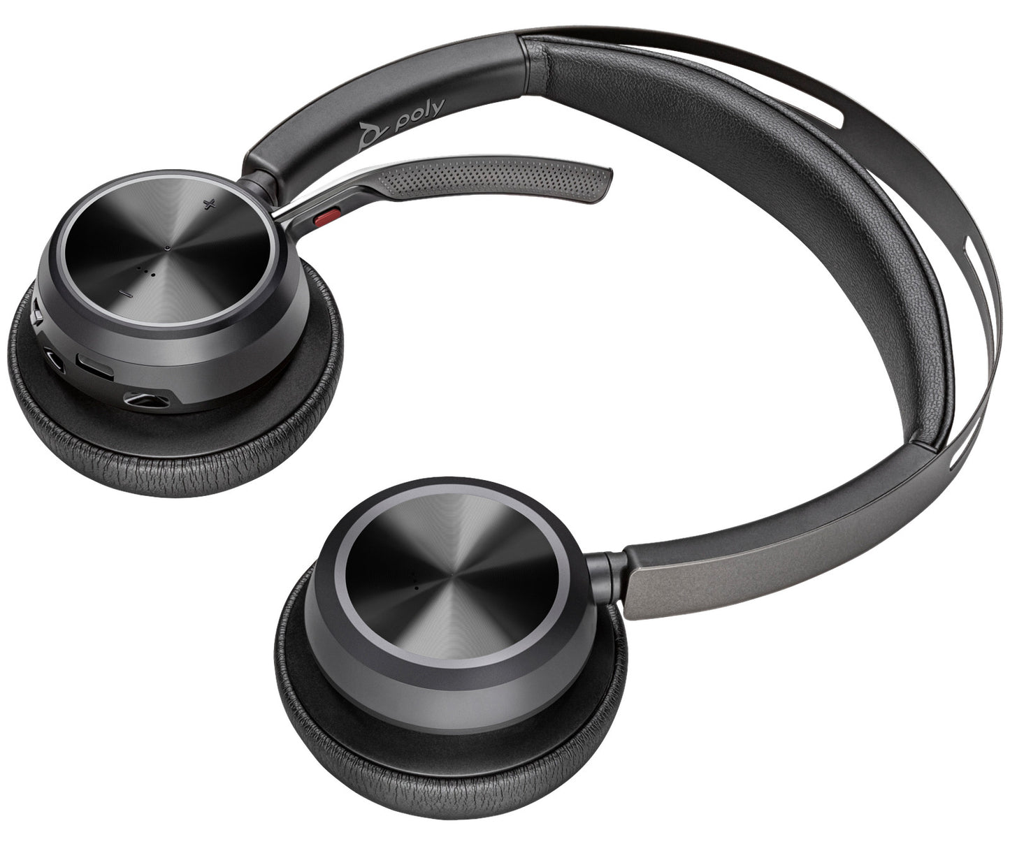 Poly Voyager Focus 2 USB-C-C Headset +USB-C/A Adapter