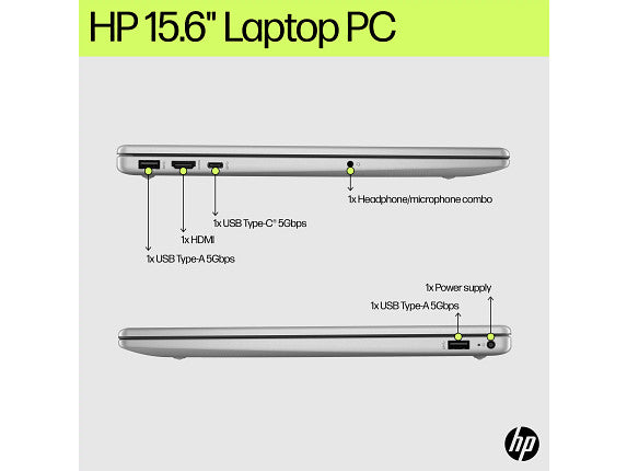 HP Essential Laptop Computer 15.6" FHD Intel Core 5 8 GB memory; 256 GB SSD