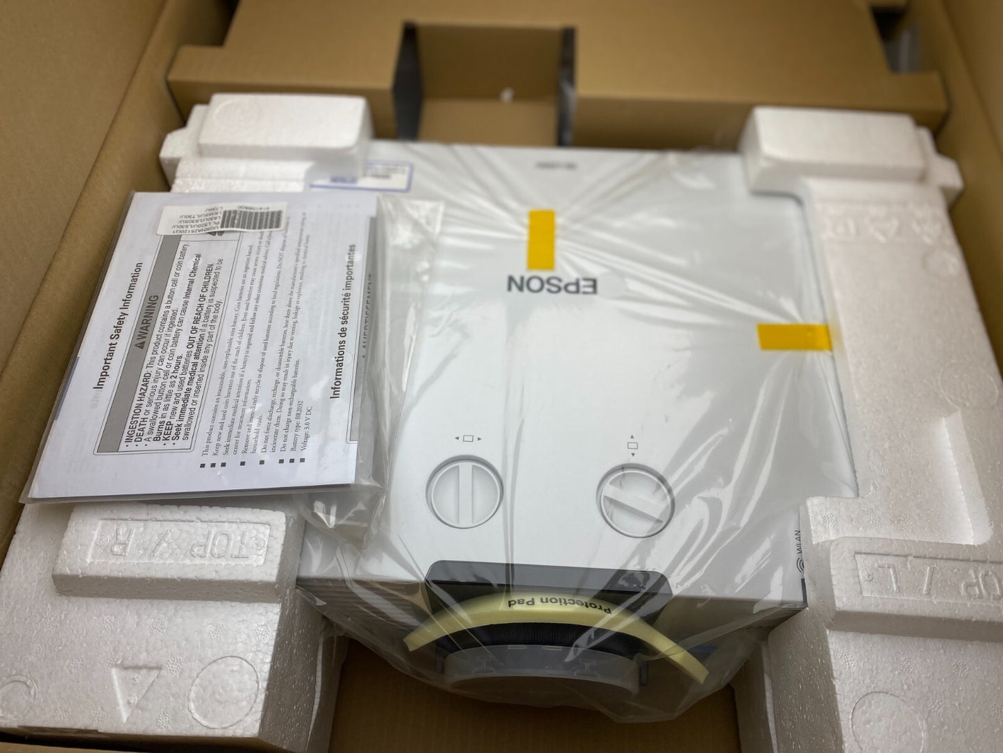 Epson PowerLite L530U Full HD WUXGA 3LCD Laser Projector (V11HA27020)