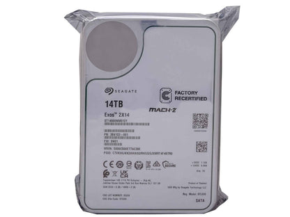 Seagate Exos 2x14 Mach2 14TB 7200RPM SATA6Gb/s 3.5 Enterprise HDD ST14000NM0121
