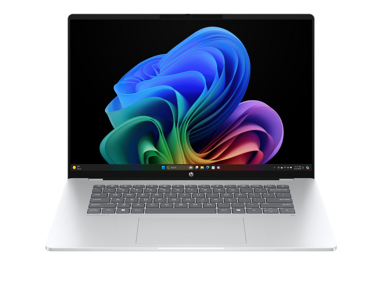 HP OmniBook 5 Laptop Computer 16" 2K Snapdragon X 16 GB memory;256 GB SSD