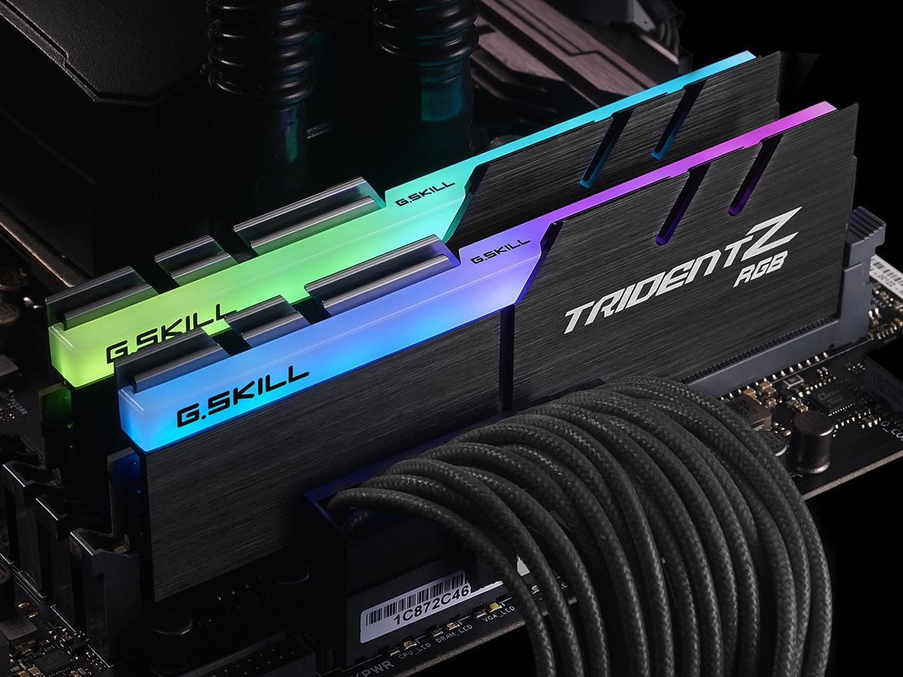 G.SKILL TridentZ RGB Series 32GB (2 x 16GB) 288-Pin PC RAM DDR4 3200 (PC4 25600