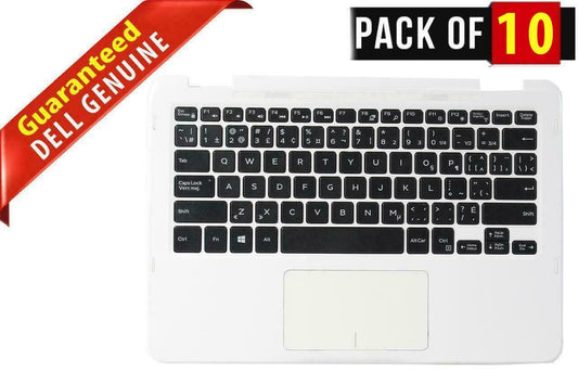 LOT x 10 Dell Inspiron 11 3185 Laptop Palmrest Touchpad Keyboard Assembly 6NCX7