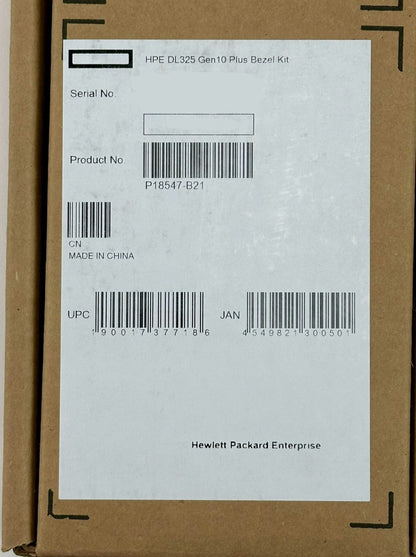 HPE P18547-B21 ProLiant DL325 Gen10+ Plus 1U Front Bezel Kit