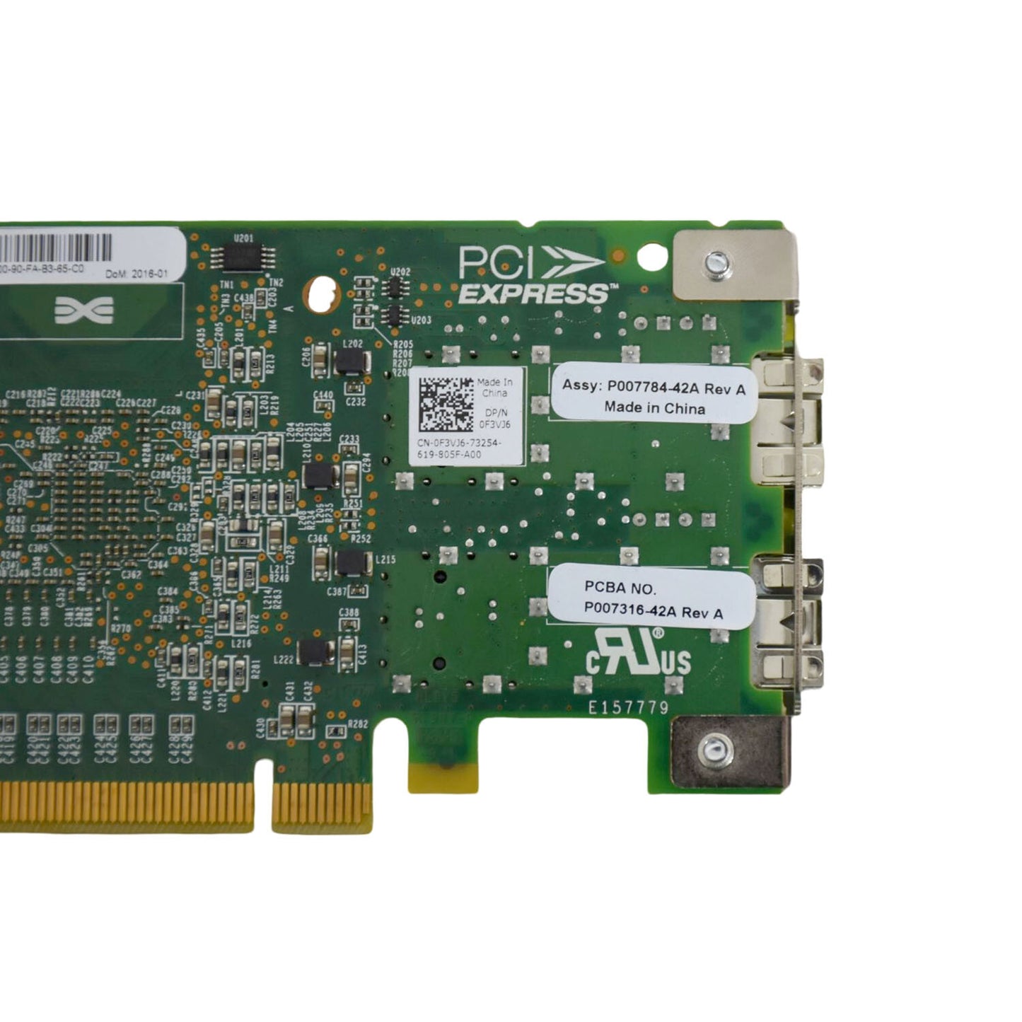 Emulex LPe16002 Dual Port 16Gb Fibre Channel HBA PCIe 3.0 16G Adapter Card