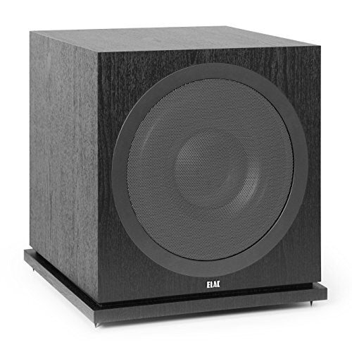 Elac Debut 2.0 SUB3030 1000 Watt Powered Subwoofer, Black SUB3030-BK