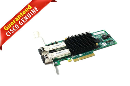 Cisco Emulex N2XX-AEPCI05 V01 Dual-Port 8Gb Fiber Channel Card w/2x 850nm SFP