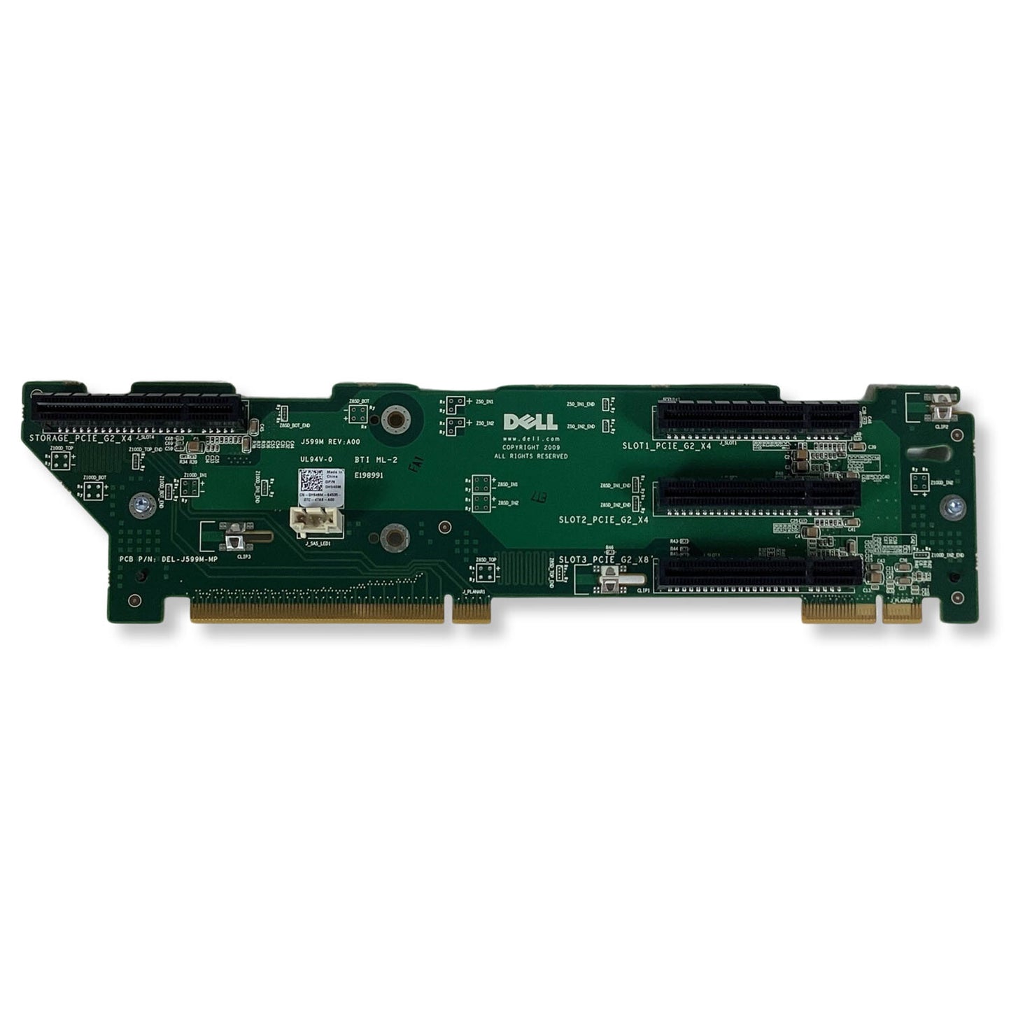 Dell PowerEdge R510 Backplane Riser Board PCI-Expansion X4 Riser Card H949M