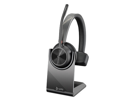 Poly Voyager 4310-M Microsoft Teams Certified Headset with charge stand