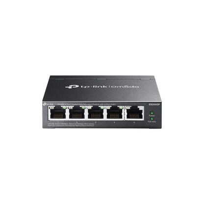 TP-Link ES205GP | Omada 5-Port Gigabit Easy Managed Switch | 4* PoE+ Ports