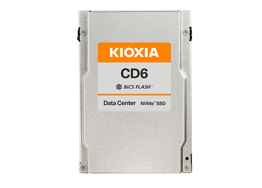 Kioxia KCM6XRUL7T68 CM6-R 7.68TB NVMe PCIe 4x4 2x2 2.5" 15mm SIE SSD