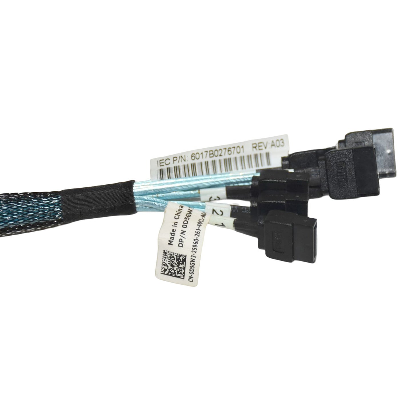 New Dell Cloudedge C6105 SATA to SATA x6 Cable Replacement D5GW3 0D5GW3