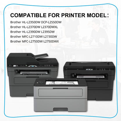 2 PK DR730 Drum Unit For Brother TN760 HL-L2350DW L2370DW MFC-L2710DW printer