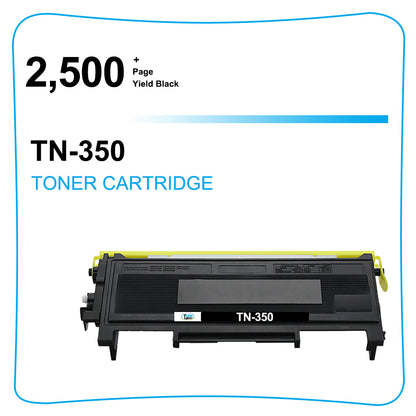 8PK TN350 BLACK Toner Compatible With Brother TN-350 DCP-7010L HL-2040 MFC-7420