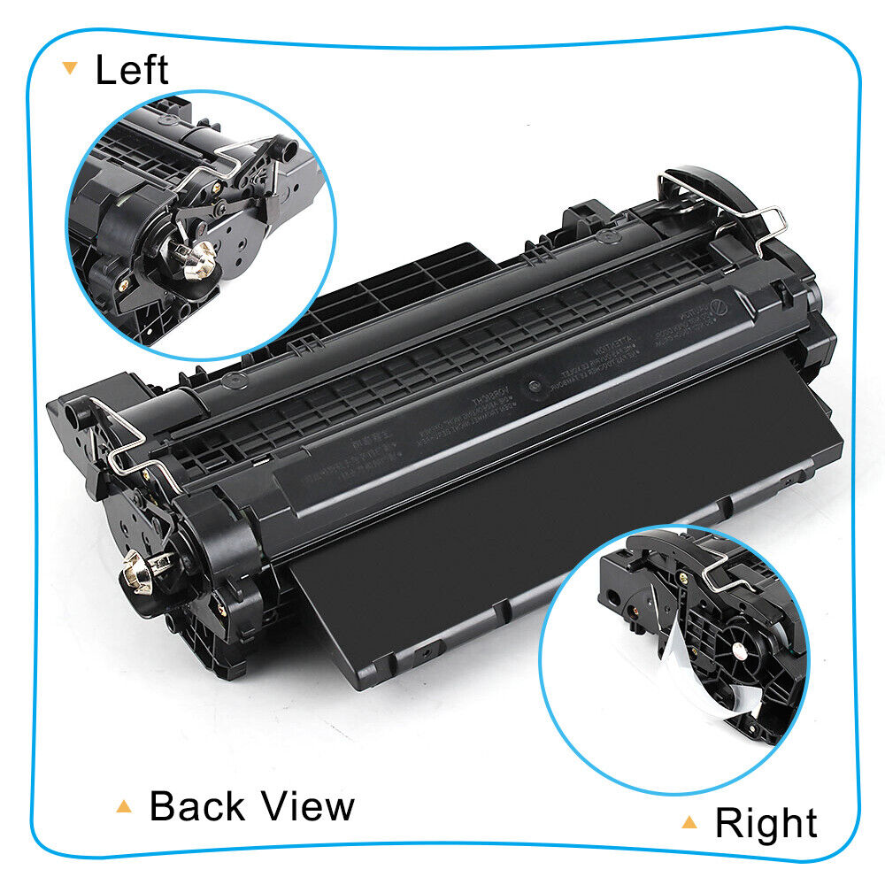 10 Pack 55A CE255A Toner Cartridge Compatible with HP LaserJet P3015d 3015n 3016