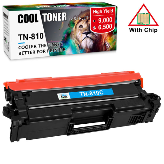 1PK Cyan TN-810 Toner Compatible with Brother TN810 Toner HL L9430CDN L9470CDN