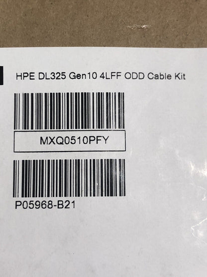 Sealed HPE ODD Optical Disk Drive SATA+Power Cable Kit DL325 Gen10