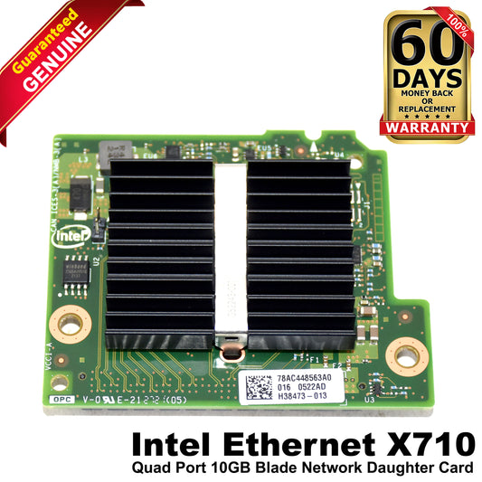 Dell EMC PowerEdge Intel X710 10GbE Quad-Ports Blade Network Daughter Card Y348Y