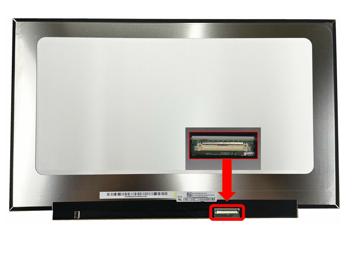 S1J-7E0A038-A90 LCD Screen 144Hz MSI GE76 Raider MS-17K4 11UE 11UH 12UE 12UH FHD