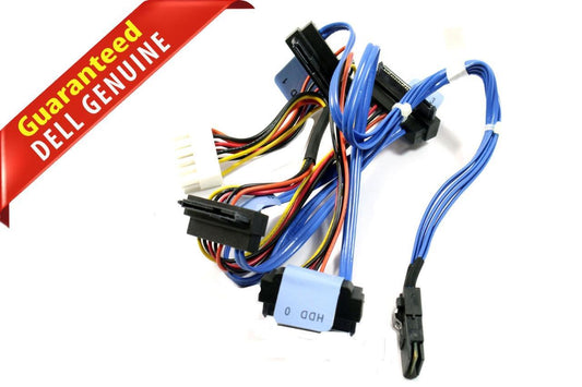 NEW GENUINE Dell PowerEdge R410 4-Port Fixed Backplane SAS 6/IR Cable M800G (NOT FOR HOME PC)