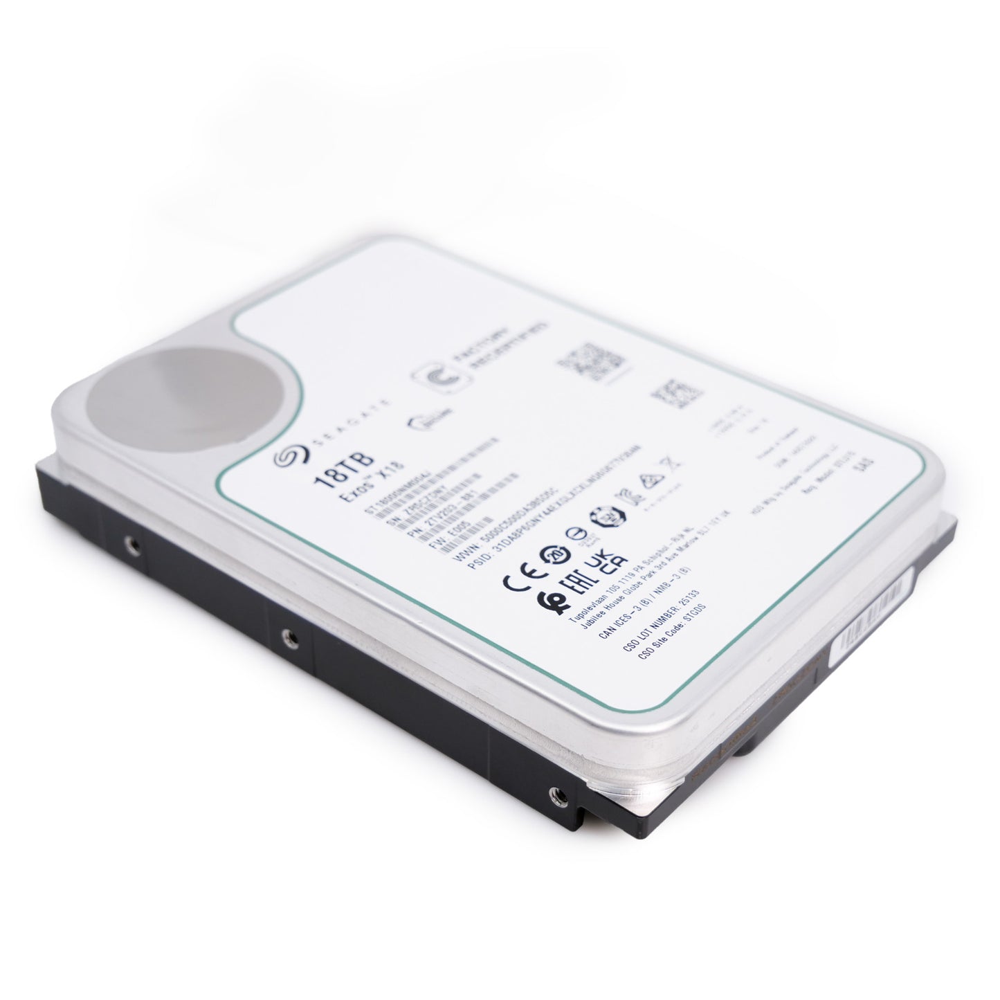 Seagate Exos X18 18TB SAS 12Gb/s 3.5" Enterprise HDD - ST18000NM004J (NOT FOR HOME PC)