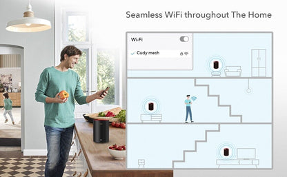 Cudy M3000 3-Pack | AX3000 2.5G Wireless Dual Band WiFi 6 Whole Home Mesh System