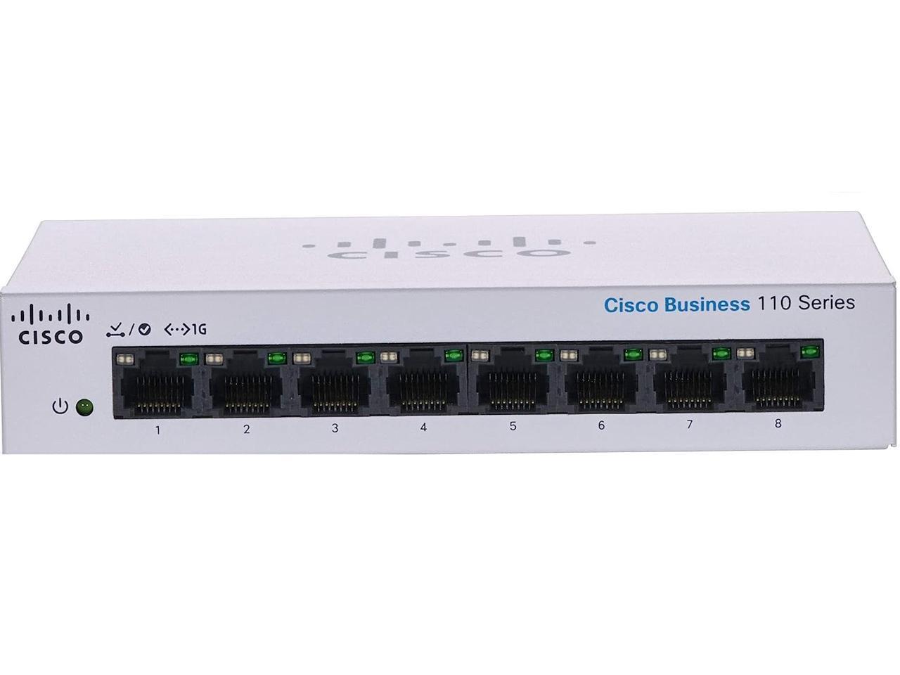 Cisco Systems, Inc. CSC-CBS110-8T-D-NA CH Cisco|CBS1108TDNA R Network Commercial