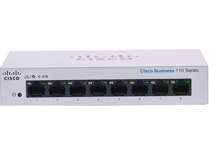 Cisco Systems, Inc. CSC-CBS110-8T-D-NA CH Cisco|CBS1108TDNA R Network Commercial