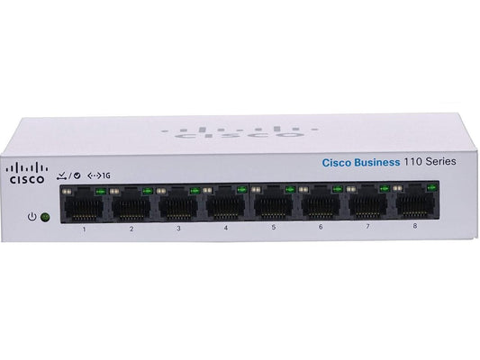 Cisco Systems, Inc. CSC-CBS110-8T-D-NA CH Cisco|CBS1108TDNA R Network Commercial