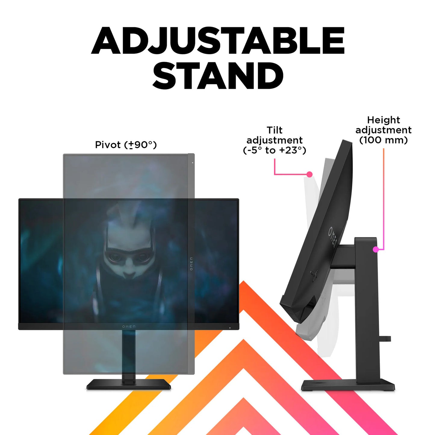 OMEN by HP 23.8 inch FHD 165Hz Gaming Monitor - OMEN 24 23.8" FHD (1920 x 1080)