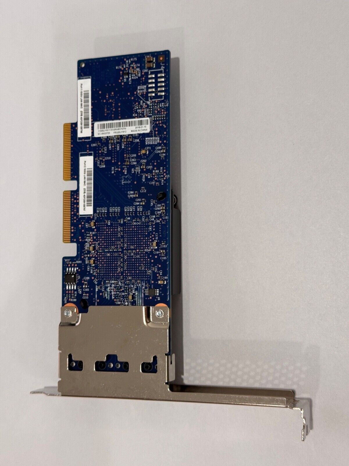 00JY912 LENOVO INTEL X540 ML2 2-PORT 10GBASE-T PCIE NETWORK ADAPTER HIGH PROFILE