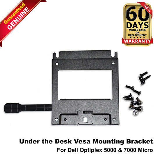 Dell OptiPlex 5000 7000 Micro VESA Under-Desk Mount Bracket 452-BDUY YFH7P