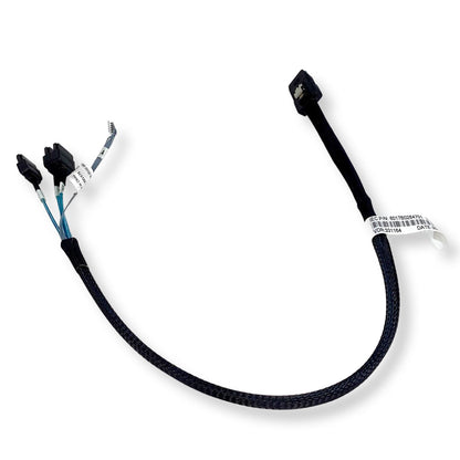 Lot of 2 Dell mini SAS to 3x Straight Sata cable XV676 0XV676 CN-0XV676 (NOT FOR HOME PC)