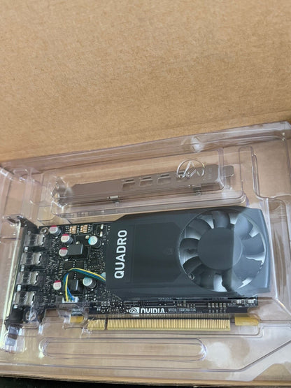 NVIDIA QUADRO P620 2GB GDDR5 PCIE Graphics Card 4x Mini DisplayPort