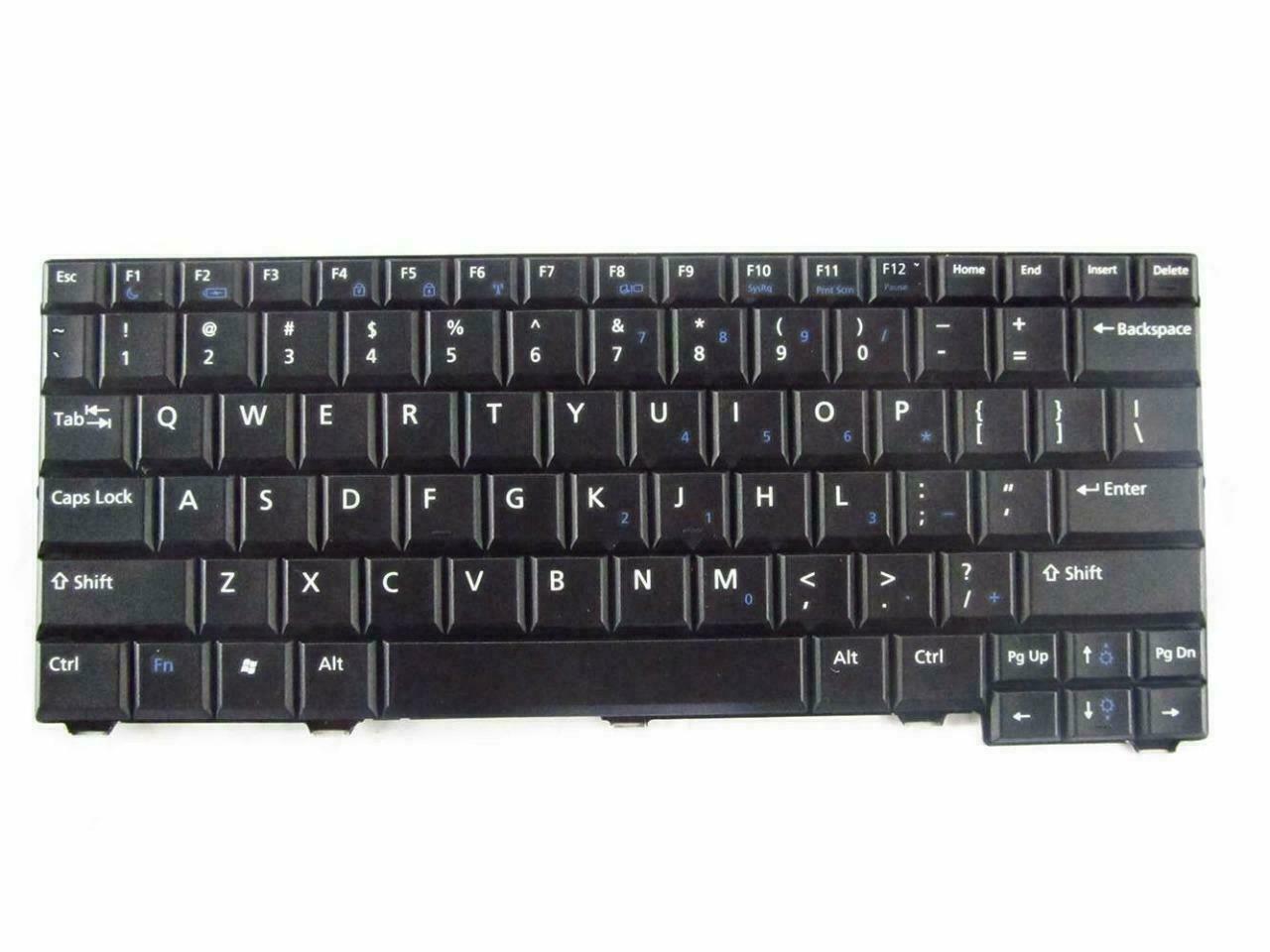 LOT x 25 Dell Latitude 2100 2110 2120 US English Laptop Keyboard Black NW3XM