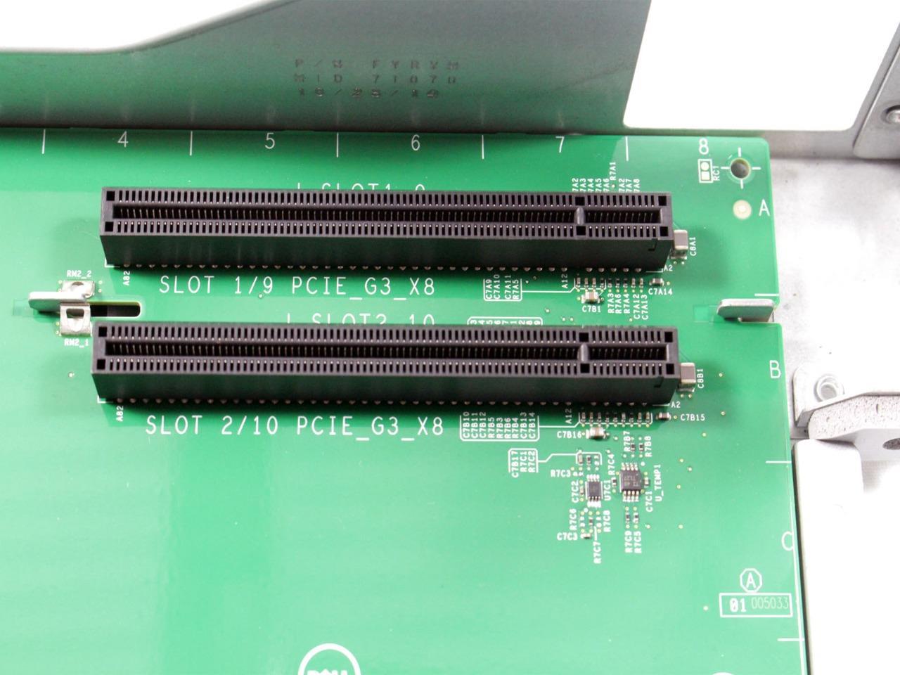 New Dell PowerEdge R920 Server 2 Slot PCI-E x8 G3 Riser Card 5G4C6 CY88X