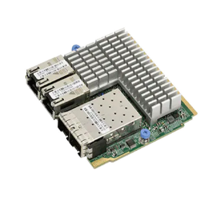 Supermicro AOC-MH25G-M2S2T SIOM 2+2-port 25G & 10G, SFP28 & RJ45, Mellanox