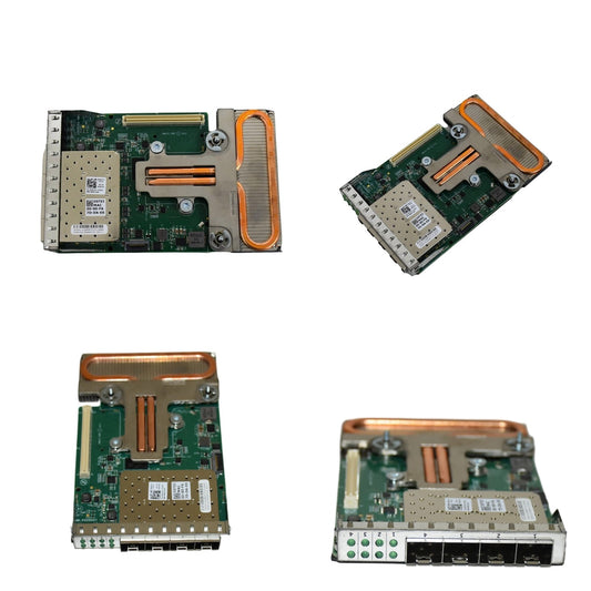 Dell Emulex OneConnect Quad-Port 10Gbps SFP RNDC Network Daughter Card D6T93