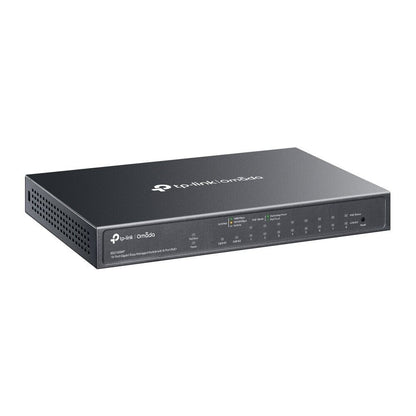 TP-Link ES210GMP | Omada 10-Port Gigabit Easy Managed Switch | 8* PoE+ Ports