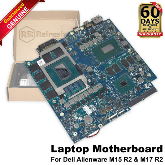Dell Alienware M15 M17 R2 Motherboard i7-9750H 16GB GTX 1650 Ti LA-H351P 3F73N