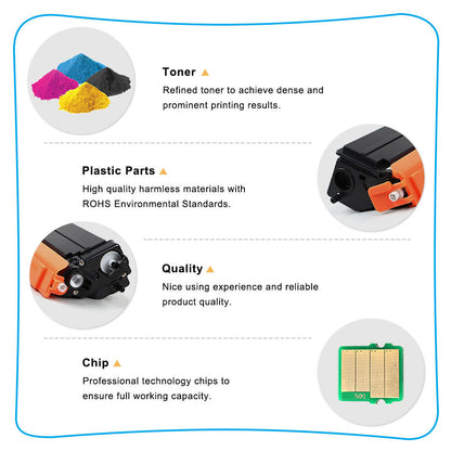 8 Color Toner Compatible for Brother TN436 HL-L8360CDW MFC-L8900CDW MFC-L9570CDW