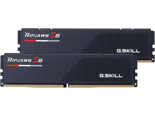 G.SKILL Ripjaws S5 Series 32GB (2 x 16GB) 288-Pin PC RAM DDR5 6000 Intel XMP 3.