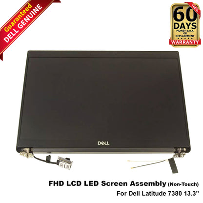 NEW Dell Latitude 7380 13.3 FHD LCD Display Screen Non-Webcam Assembly N4XYV