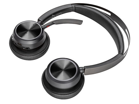 Poly Voyager Focus 2 USB-C-C Headset +USB-C/A Adapter